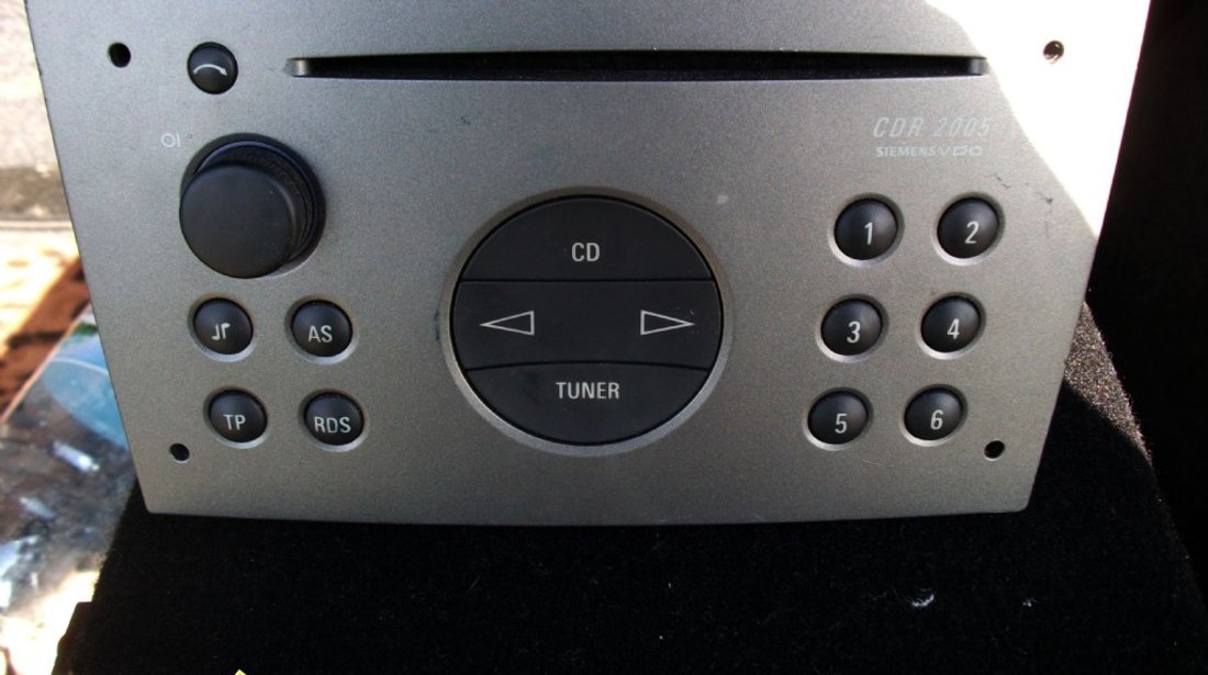 Radio cd original opel vdo cdr2005