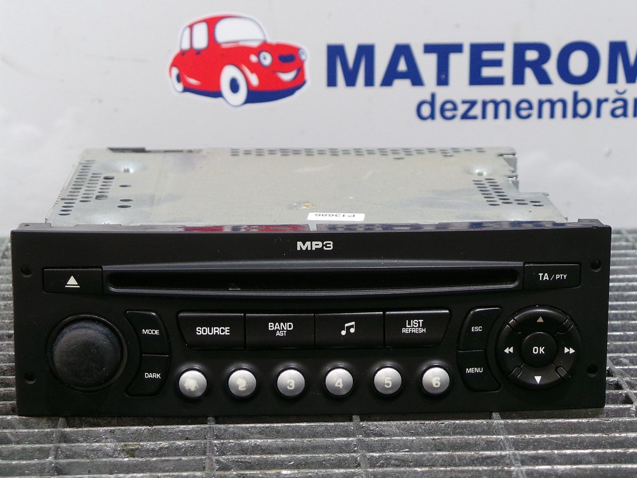 RADIO CD PEUGEOT 207 - - (2006 2009)