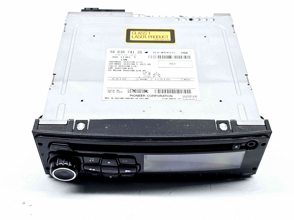 Radio CD Peugeot 208 [Fabr 2012-2024] 98030741ZD