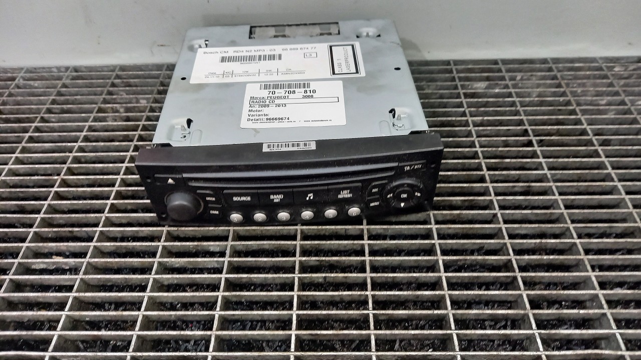RADIO CD PEUGEOT 3008 - - (2008 2013)