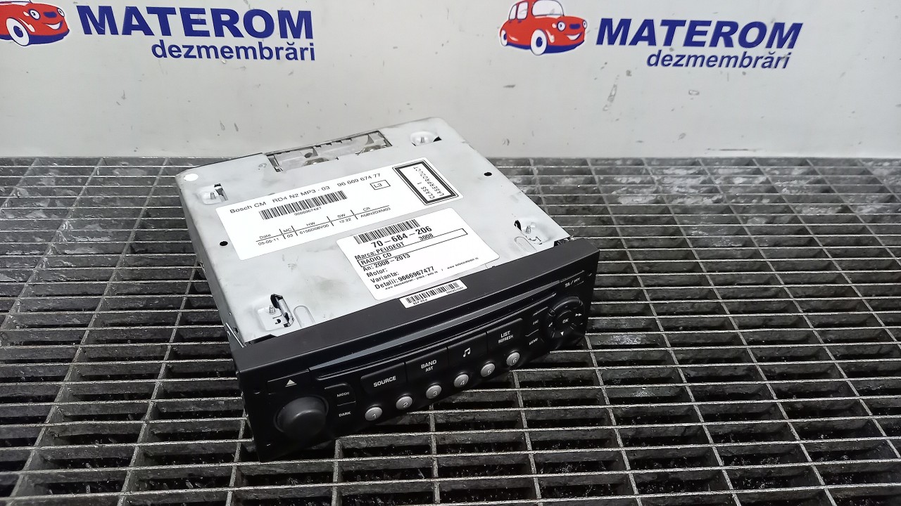 RADIO CD PEUGEOT 3008 3008 - - (2008 2013)