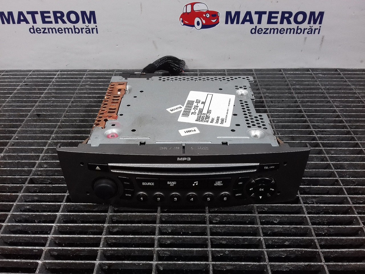 RADIO CD PEUGEOT 308 308 - - (2007 2013)
