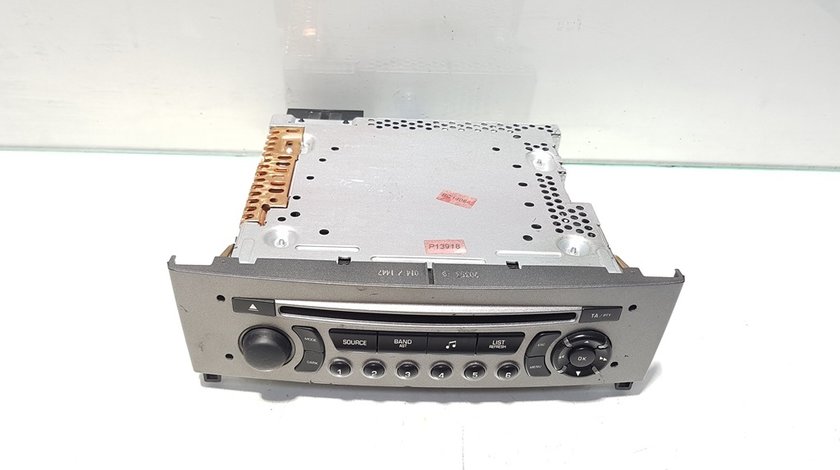 Radio cd, Peugeot 308, cod 96650205XH (id:386579)