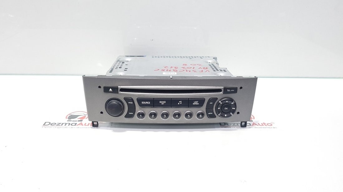 Radio cd, Peugeot 308, cod 96662671XH (id:364606)