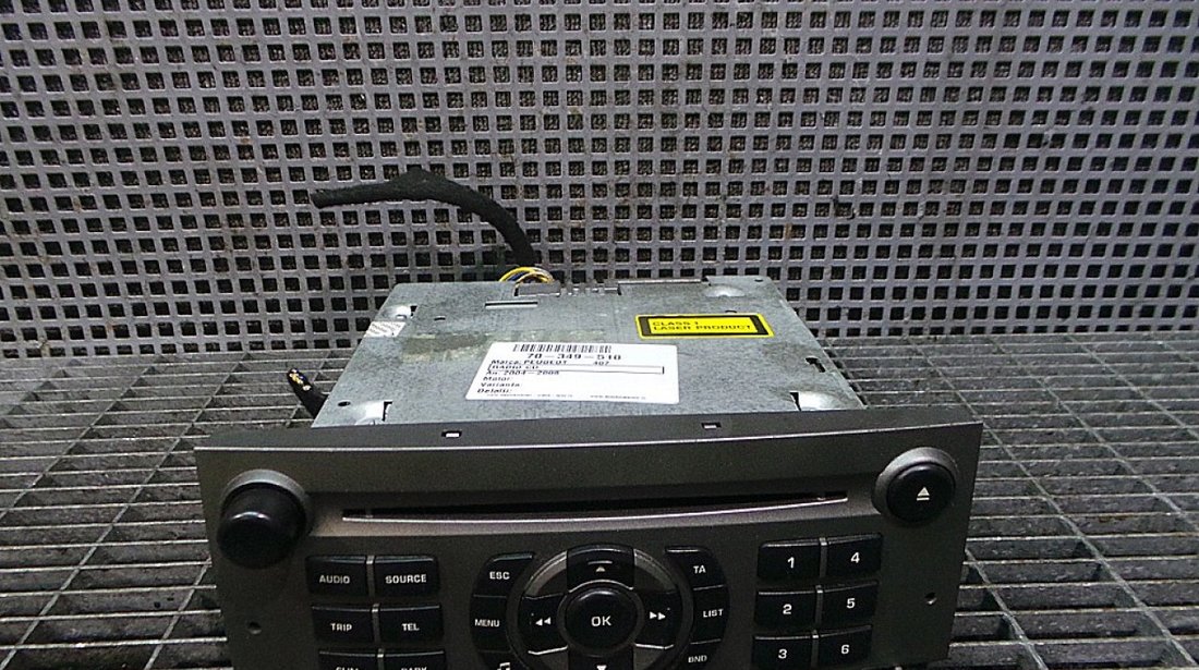 RADIO CD PEUGEOT 407 407 - (2004 2008)