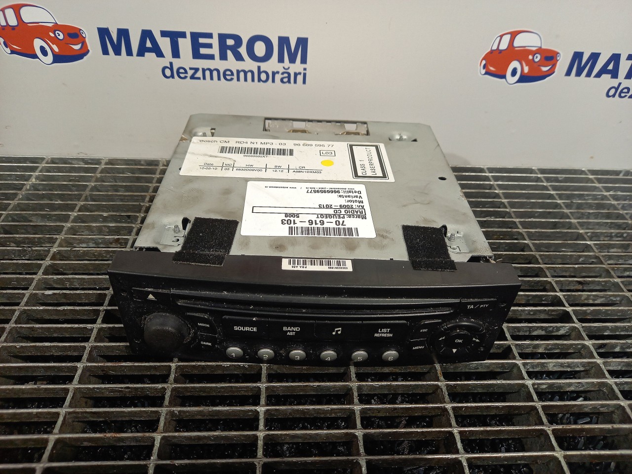 RADIO CD PEUGEOT 5008 - - (2009 2013)