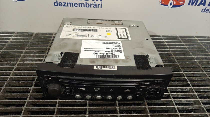 RADIO CD PEUGEOT 5008 5008 - (2009 2013)