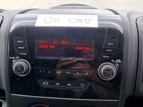 Radio CD PEUGEOT Boxer [Fabr 2006-prezent] 2.2 HDI 4HU 81KW / 110CP