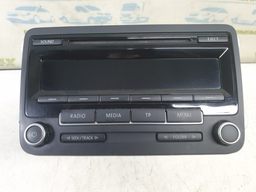 Radio cd player 1k0035186an Volkswagen VW Golf 6 [2008 - 2015] 2.0 tdi CFH