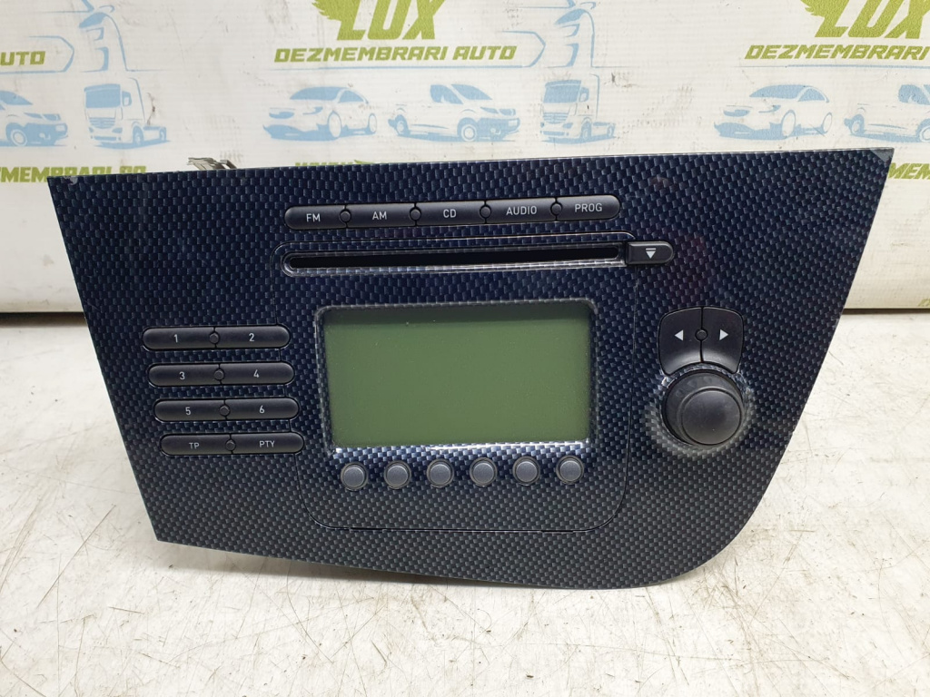 Radio cd player 1p1035152 Seat Leon 2 1P [2005 - 2009] 1.9 tdi BKC