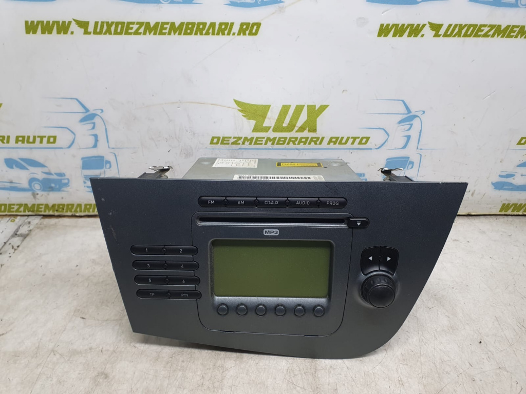 Radio cd player 1p1035186b Seat Leon 2 1P [2005 - 2009] 1.9 tdi BXE