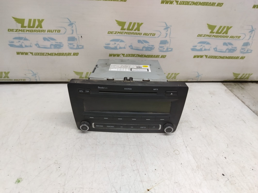 Radio cd player 1z0035161f Skoda Octavia 2 [facelift] [2008 - 2013]
