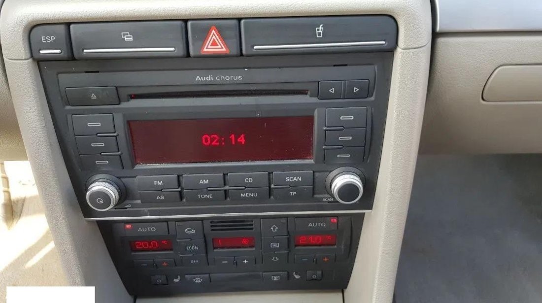 Radio Cd Player 2din Audi A4 B7