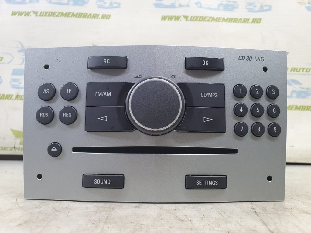 Radio cd player 344183129 Opel Astra H [2004 - 2007] 1.9 cdti Z19DT