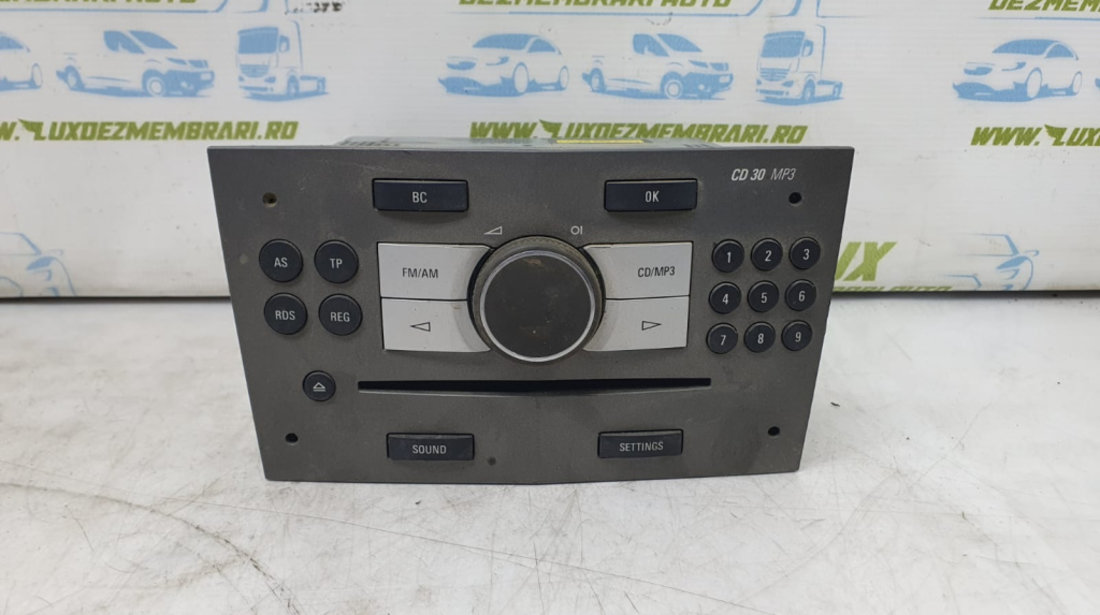 Radio cd player 344183129 Opel Zafira B [2005 - 2010]