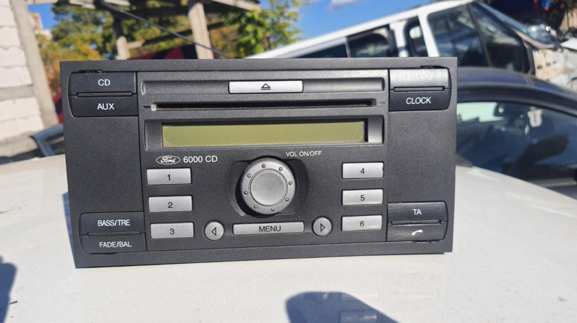 Radio CD Player 6000CD Ford Fiesta 2001 - 2008 [C1405]