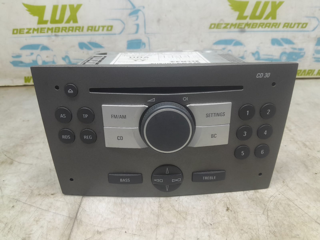 Radio cd player 7647221310 Opel Astra H [2004 - 2007] 1.7 cdti Z17DTH
