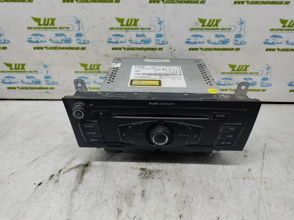 Radio CD player 8t1035186b Audi A5 8T [2007 - 2011]