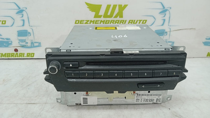 Radio cd player 920282601 BMW Seria 3 E91 [facelift] [2008 - 2013] 2.0 d 184 cp N47D20C xDrive