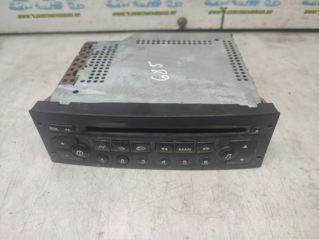 Radio cd player 96514684 Peugeot 207 [2006 - 2009] 1.6 hdi 9H01