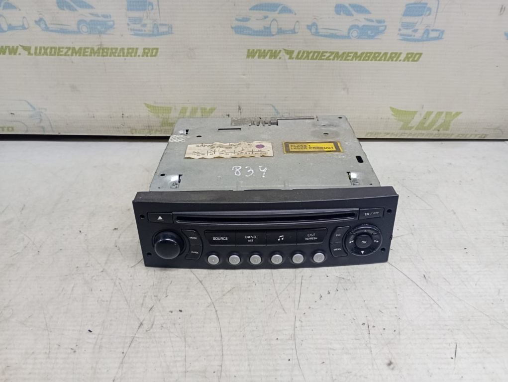 Radio CD player 9659138977 Citroen C4 [2004 - 2008] 1.4 benzina KFU