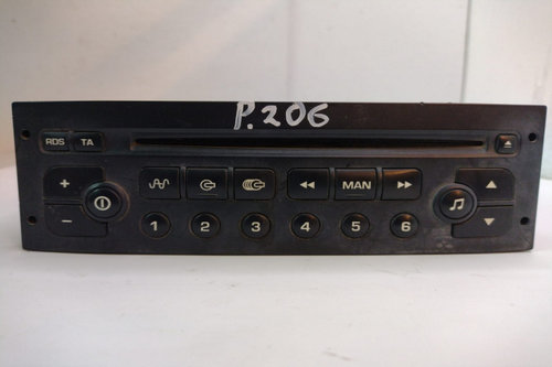 Radio - CD Player 96627714XT / PSARCD100-09 Peugeot 206 [1998 - 2003]