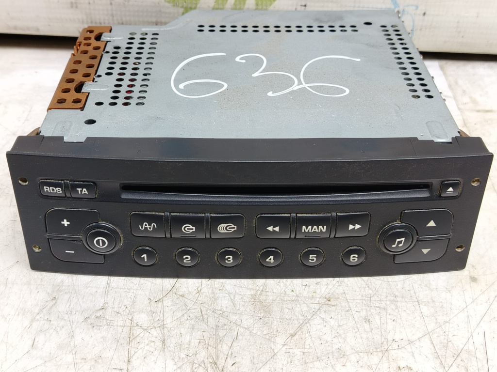 Radio cd player 96627714xt00 Peugeot 307 [2001 - 2005] 2.0 benzina RFN (EW10J4)