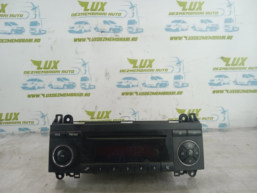 Radio cd player A1698200486002 Mercedes-Benz A-Class W169 [2004 - 2008]