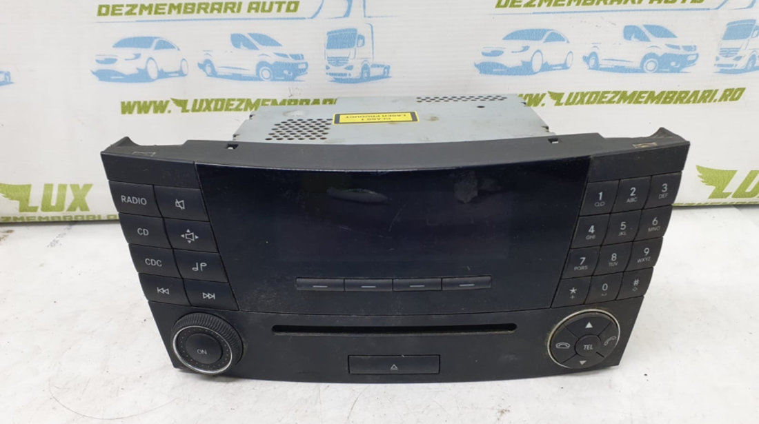 Radio cd player A2118702189 Mercedes-Benz E-Class W211 [2002 - 2006]