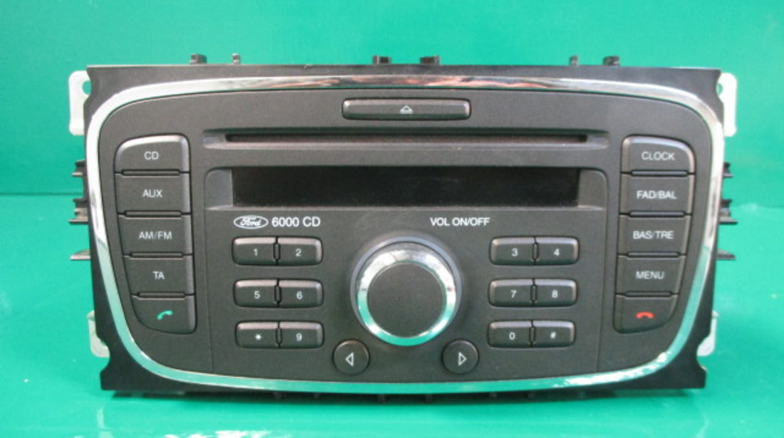 RADIO / CD PLAYER AUTO COD 7M5T-18C815-BC FORD FOCUS 2 FAB. 2004 – 2010 ⭐⭐⭐⭐⭐
