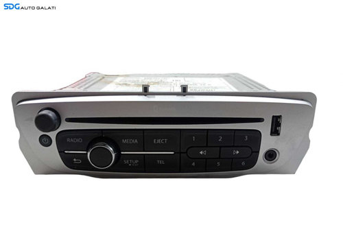 Radio CD Player Bluetooth USB MP3 Renault Scenic 3 2009 - 2016 Cod 281159184R [LC0866]