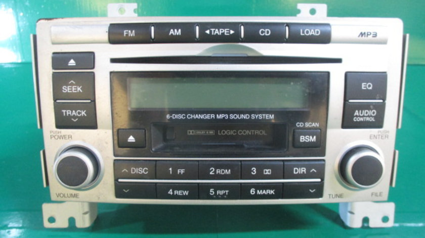 RADIO / CD PLAYER / CASETOFON COD 96100-2B220 HYUNDAI SANTA FE 2 4X4 FAB. 2006 – 2013 ⭐⭐⭐⭐⭐