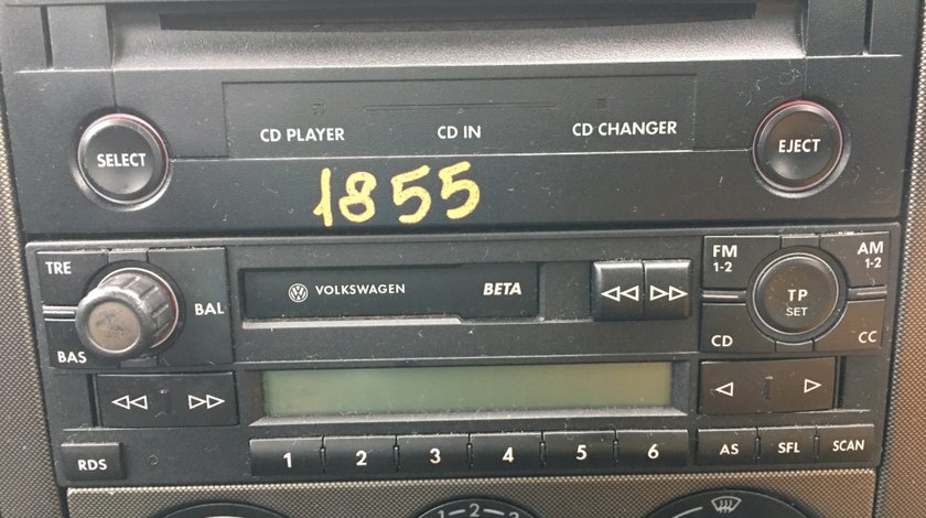 Radio CD Player Casetofon cu Magazie CD BETA VW Golf 4 1998 - 2005