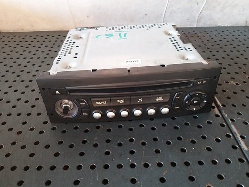 Radio cd player citroen c3 2 96662669xt04