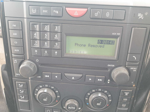 Radio CD Player cu Aux Auxiliar Land Rover Discovery 3 L319 2004 - 2009 [K5376]