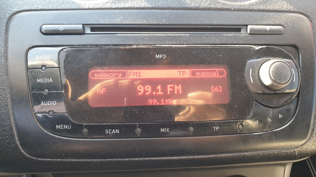 Radio CD Player cu MP3 Seat Ibiza 2008 - 2012