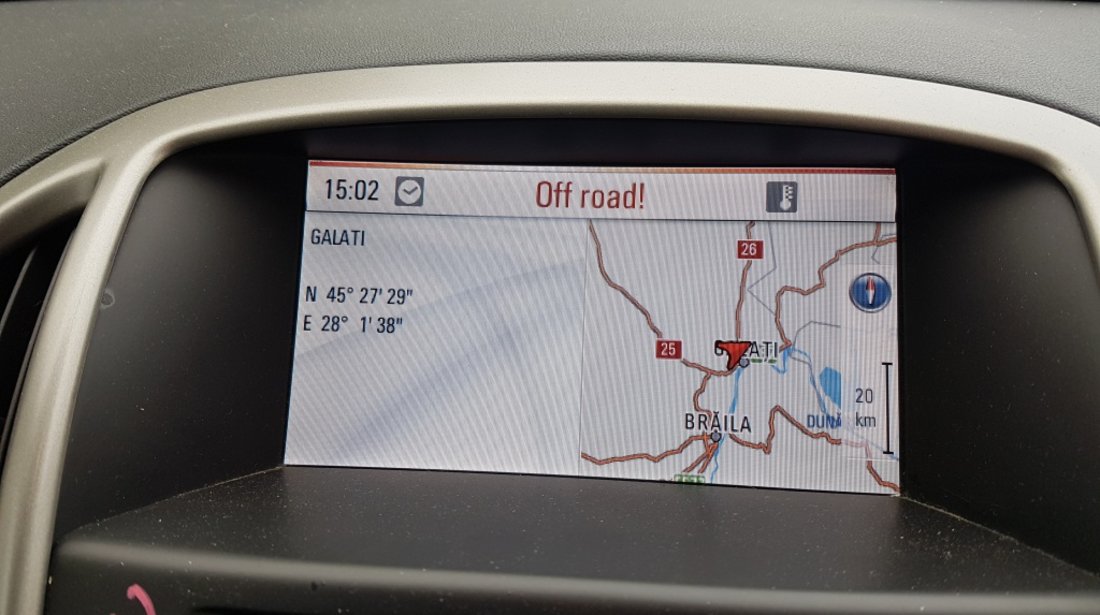 Radio CD Player cu Navigatie GPS CD500 Opel Astra J 2009 - 2015