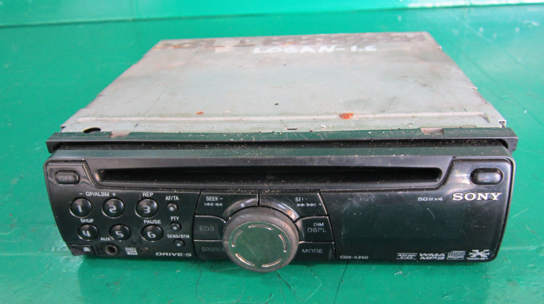 RADIO / CD PLAYER DACIA LOGAN FAB. 2004 – 2012 ⭐⭐⭐⭐⭐