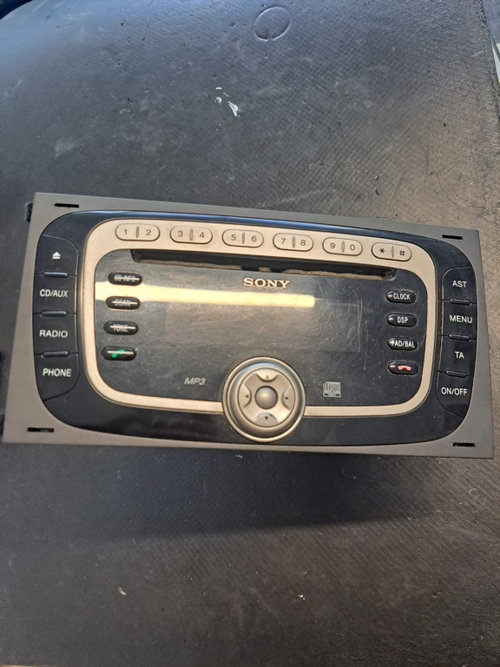 Radio CD player Ford Focus C-MAX 1.6 2007 - COD 7M5T18C939-AE