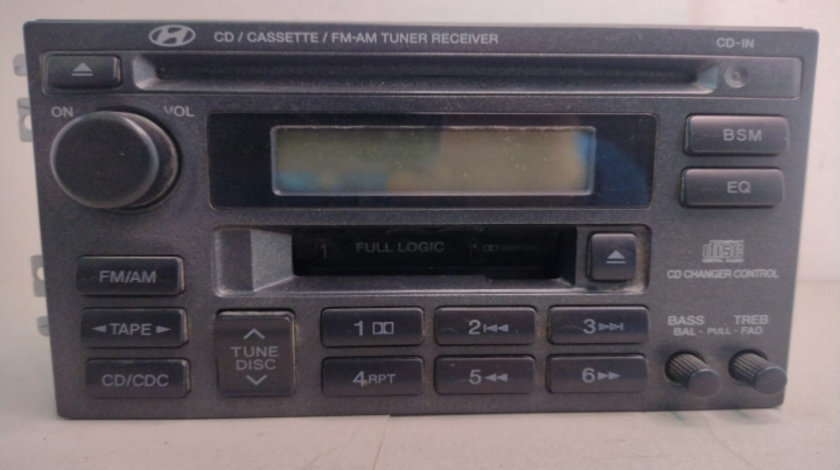 Radio Cd Player HYUNDAI SANTA FÉ I 9618026201SF Hyundai Santa Fe SM [2000 - 2004]