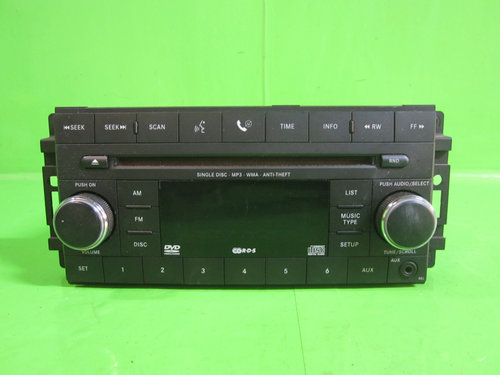 RADIO / CD PLAYER JEEP PATRIOT 4x4 FAB. 2006 - 2017 ⭐⭐⭐⭐⭐