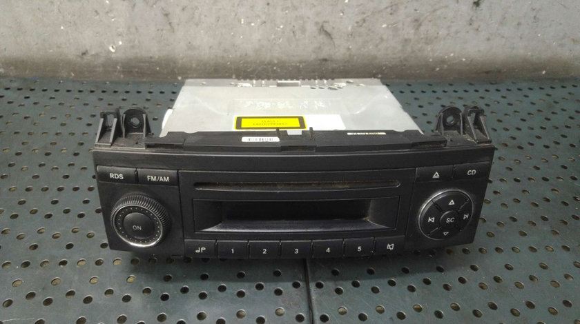 Radio cd player mercedes a class w169 a1698200886001