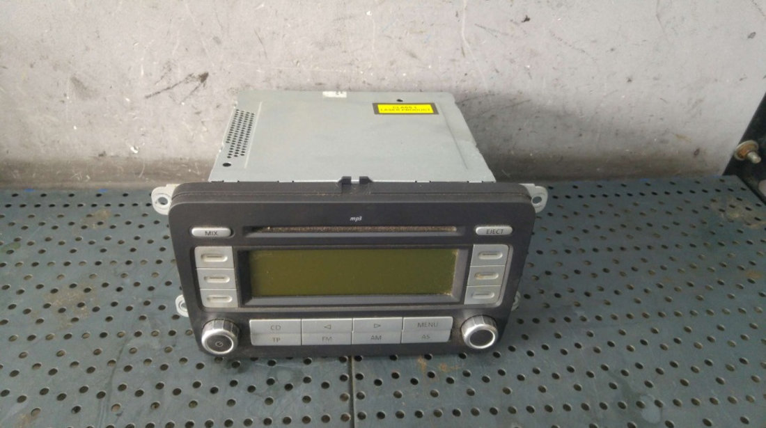 Radio cd player mp 3 vw golf 5 plus 5m1 521 5m0035186c 9184918251 184910910101