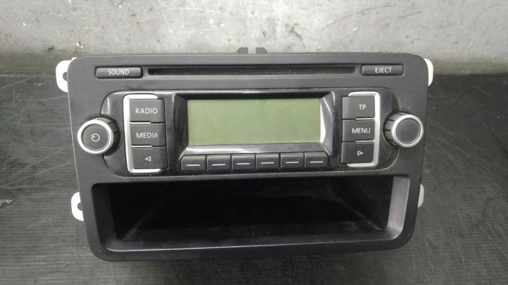 Radio cd player mp 3 vw golf 6 5k 5k0035156