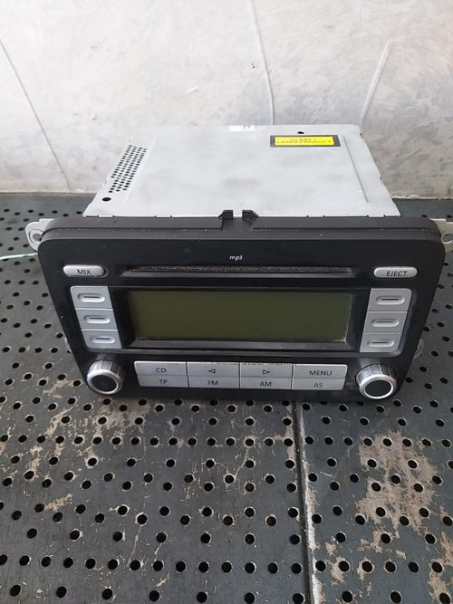 Radio cd player mp3 vw passat b6 3c 1k0035186ad