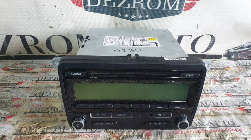 Radio CD-Player MP3 VW Passat B6 cod piesa : 1K0035186AA