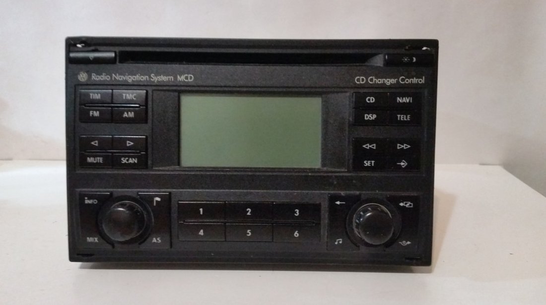 Radio Cd Player Navi OEM Volkswagen MCD Skoda Seat