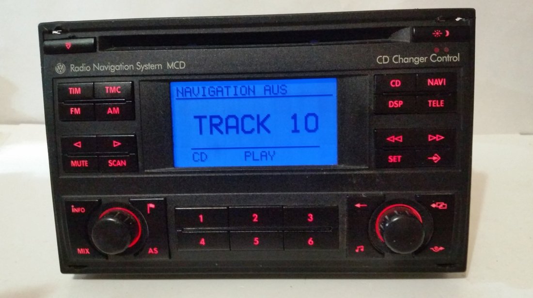 Radio Cd Player Navi OEM Volkswagen MCD Skoda Seat