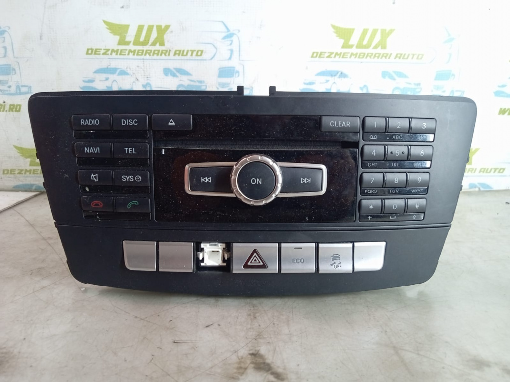 Radio cd player navigatie A1669003210 Mercedes-Benz ML W166 [2011 - 2015] 2.2 cdi om651.960