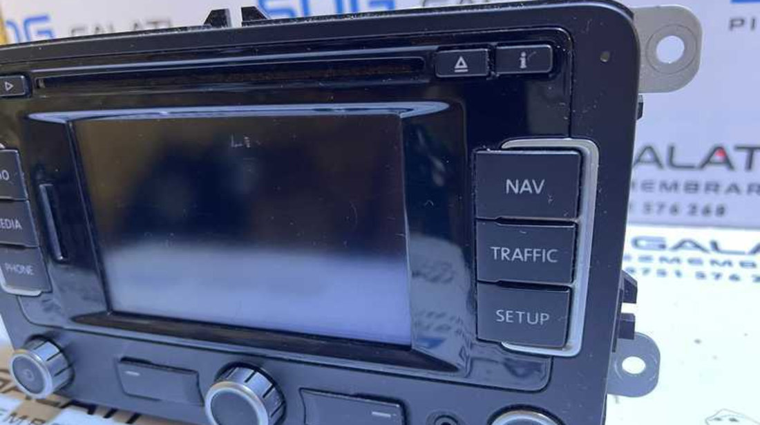 Radio CD Player Navigatie RNS 310 VW EOS 2006 - 2016 Cod 3C0035270
